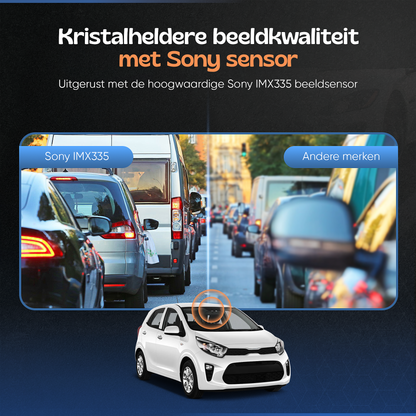 Camigoo® M800 Pro Dashcam voor Auto - Voor, Achter & Binnenkant – Ultra 4K, 2K & Full HD